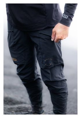 ION Scrub Black Unisex Mountain Bike Pants
