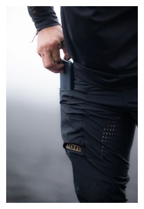 ION Scrub Black Unisex Mountain Bike Pants