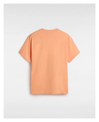 Maglietta Vans con logo sul petto arancione