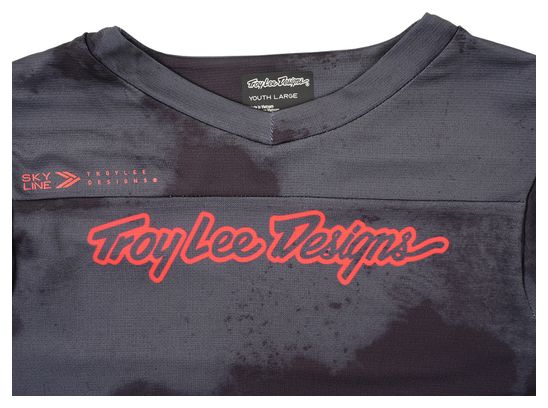 Troy Lee Designs Skyline Youth Black Children's Short Sleeve Jersey