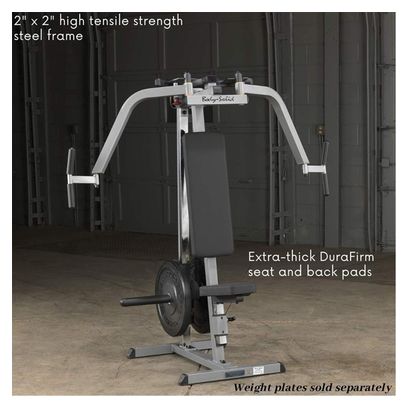 Pec machine Fitness Body-Solid réglable acier