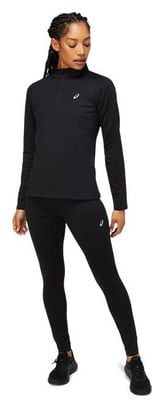 Asics Core Run 1/2 Zip Thermal Top Donna Nero