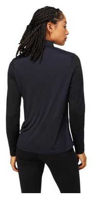Camiseta Térmica Asics Core Run 1/2 Zip Mujer Negras