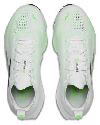 Brooks Glycerin Flex hardloopschoenen wit/groen voor heren