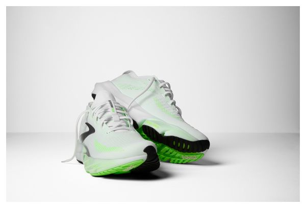 Brooks Glycerin Flex hardloopschoenen wit/groen voor heren