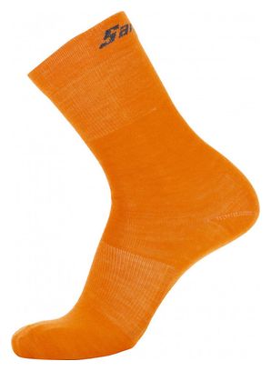 Santini Wool Orange Socks