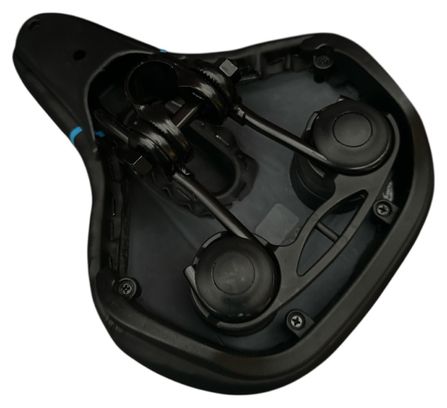 Selle homme femme City Comfort Foam Royal noir et bleu