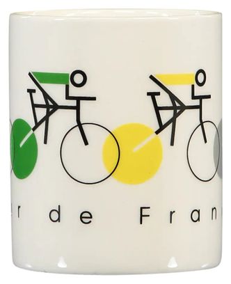 Ceramic Mug White Tour de France jerseys