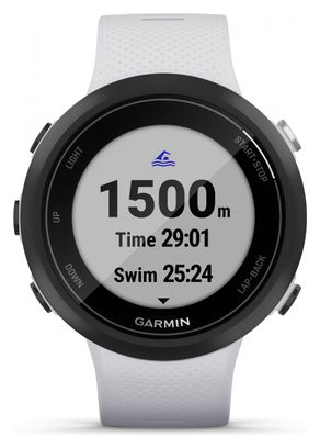 Orologio GPS Garmin Swim 2 bianco