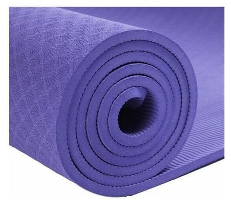 Tapis de Fitness Gym Musculation Antidérapant – Tapis pour Yoga  Pilates Fitness Gymnastique 183 x 61 x 0 6 cm en TPE - Bleu