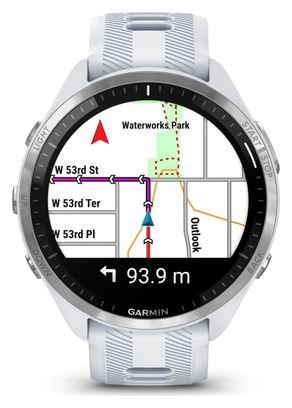 Garmin Forerunner 965 GPS Horloge Whitestone