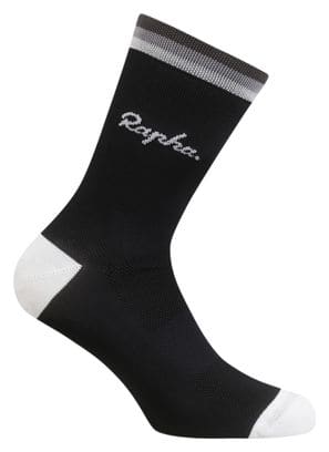 Socken Rapha Logo Schwarz/Grau
