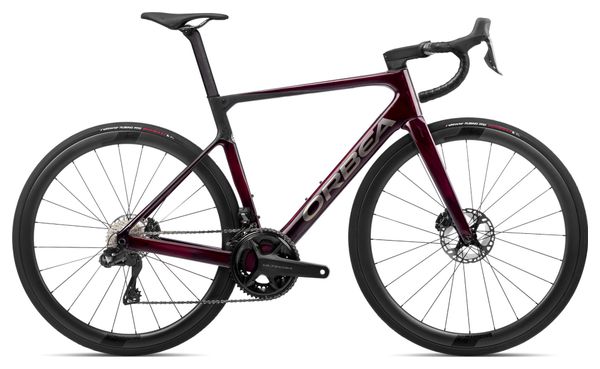 Orbea Orca M20iLTD Road Bike Shimano Ultegra Di2 12S 700 mm Red Wine Carbon Raw Grey 2023 Alltricks