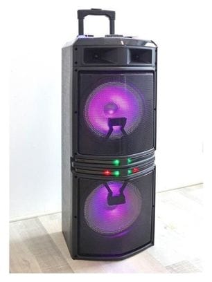 Enceinte Karaoke Trolley - Bluetooth -1000W