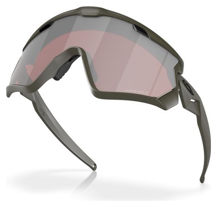 Lunettes Oakley Wind Jacket 2.0 Matte Olive/ Prizm Snow Black Iridium/ Ref: OO9418-2645