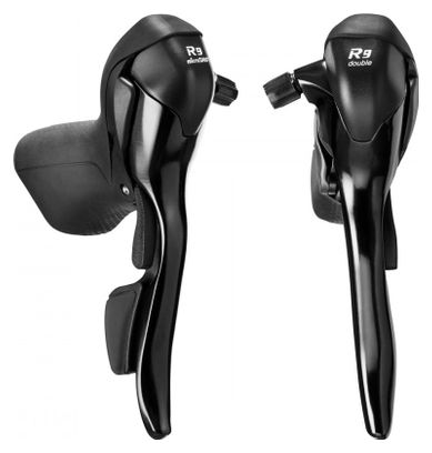 Pair of MicroShift R9 2x9V levers