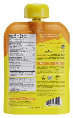 Näak Ultra Energy Sweet Potato &amp; Butternut Squash Puree 90g