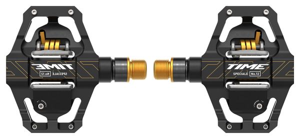 Time Speciale 12 Small Clipless Pedals Black Gold