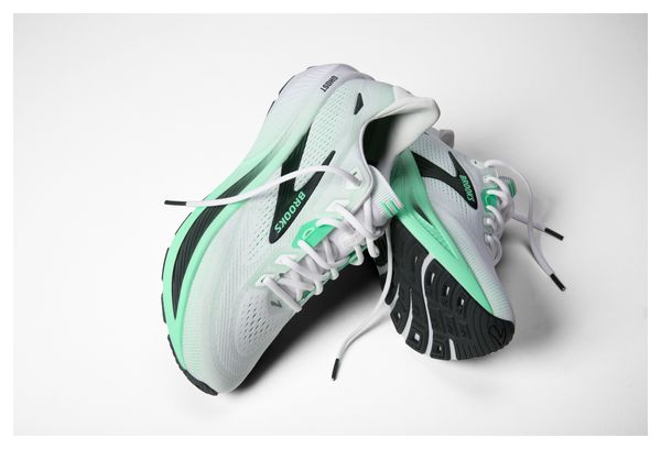 Scarpe da corsa Brooks Ghost 18 Bianco/Verde Uomo