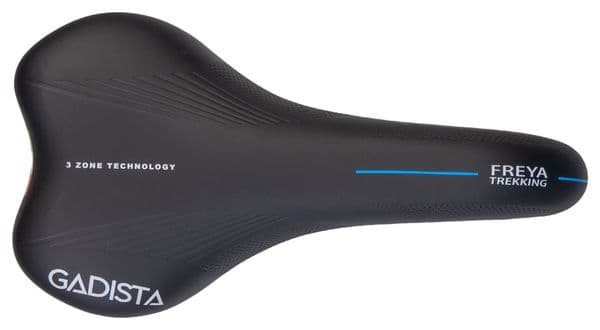 Selle velo FREYA confortable fait mains en ITALIE avec technologie brevetée 3ZONES.