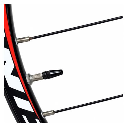 Bouchons Velkyne Lot 4 Valve Presta Alliage Aluminium Noir