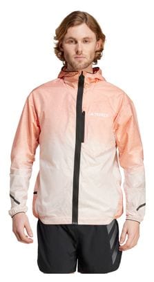 Chaqueta Cortaviento adidas Terrex Xperior Naranja Claro para Hombre