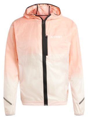 Chaqueta Cortaviento adidas Terrex Xperior Naranja Claro para Hombre