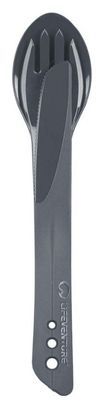 Cubiertos de camping Lifeventure Ellipse Grey