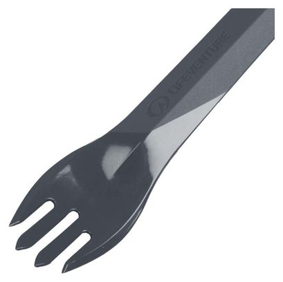 Cubiertos de camping Lifeventure Ellipse Grey