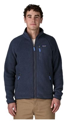 Forro polar Patagonia Retro Pile azul para hombre