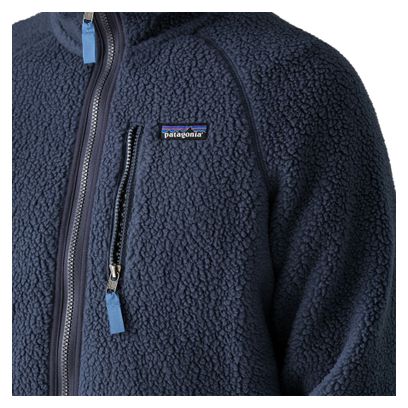 Forro polar Patagonia Retro Pile azul para hombre