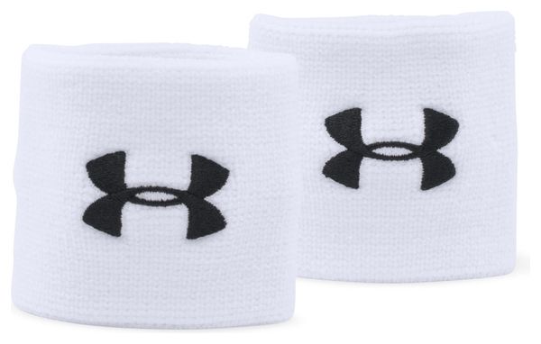 Under Armour Performance Wristbands White