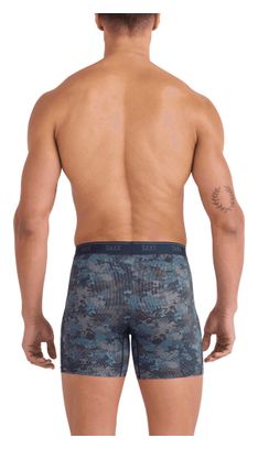 Boxers Saxx Quest Quick-Dry Mesh Brief Fly Negro/Camo Hombre (Pack de 2)