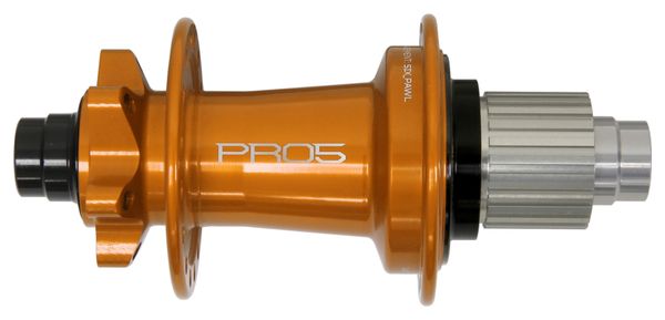 Moyeu Arrière Hope Pro 5 32 Trous | Boost 12x148 mm | 6 Trous | Orange