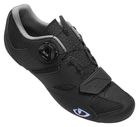 Zapatillas de carretera para mujer Giro Savix II Negras
