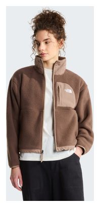 The North Face Yumiori Off Peak Full Zip fleece, bruin, dames