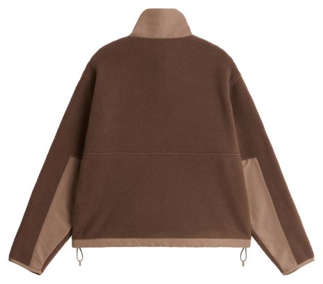 The North Face Yumiori Off Peak Full Zip fleece, bruin, dames