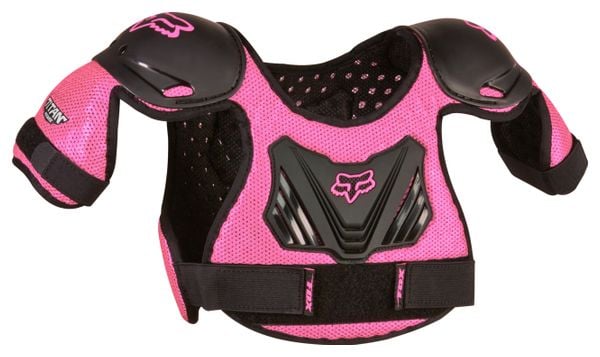 Veste de Protection Enfant Fox Titan Roost Noir/Rose