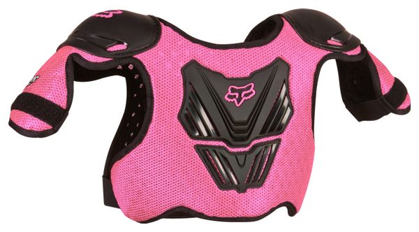 Veste de Protection Enfant Fox Titan Roost Noir/Rose