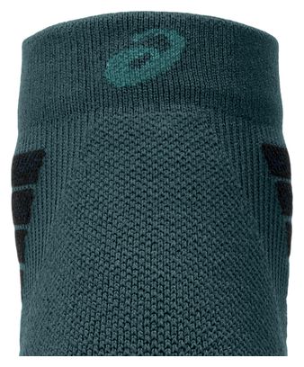 Asics Fujitrail Quarter Socks Green