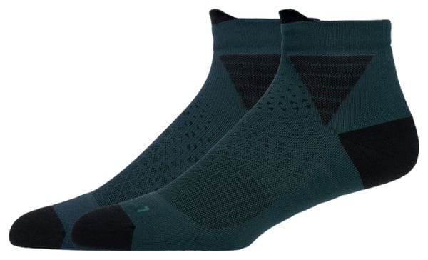 Asics Fujitrail Quarter Socks Green