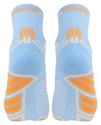 BV Sport Trail Ultra Mid Socken Blau/Orange