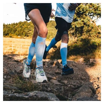 BV Sport Trail Ultra Mid Socken Blau/Orange