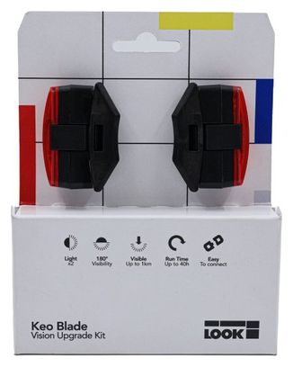 Look Vision Upgrade Kit voor Keo Blade Gen. 4 Zwart