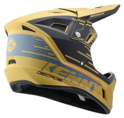 Full Face Helmet Kenny Decade Gold Black