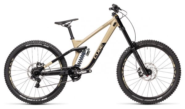 Cube Two15 Pro Full Suspension MTB Sram GX DH 7S 27.5'' Sand Beige Black 2021