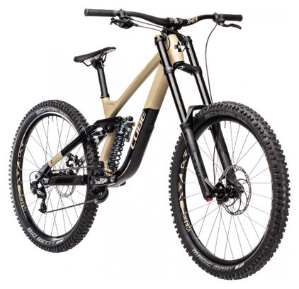 Cube Two15 Pro Full Suspension MTB Sram GX DH 7S 27.5'' Sand Beige Black 2021