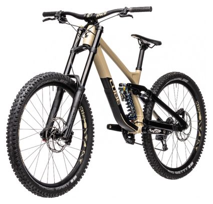 Cube Two15 Pro Full Suspension MTB Sram GX DH 7S 27.5'' Sand Beige Black 2021