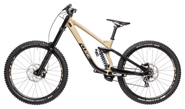 Cube Two15 Pro Full Suspension MTB Sram GX DH 7S 27.5'' Sand Beige Black 2021