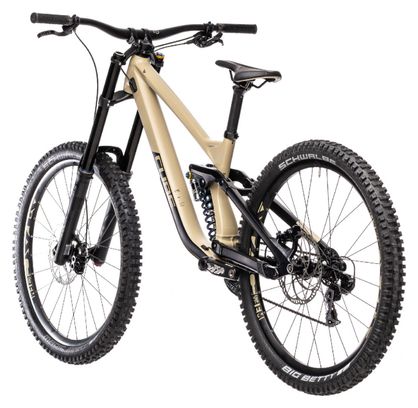 Cube Two15 Pro Full Suspension MTB Sram GX DH 7S 27.5'' Sand Beige Black 2021